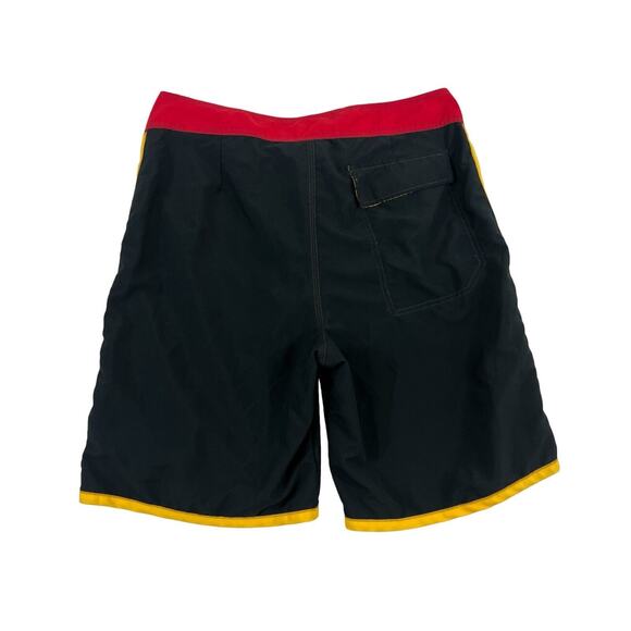 VTG More Core Division MCD Men Black Board‎ Shorts Sz 36 - Picture 6 of 6